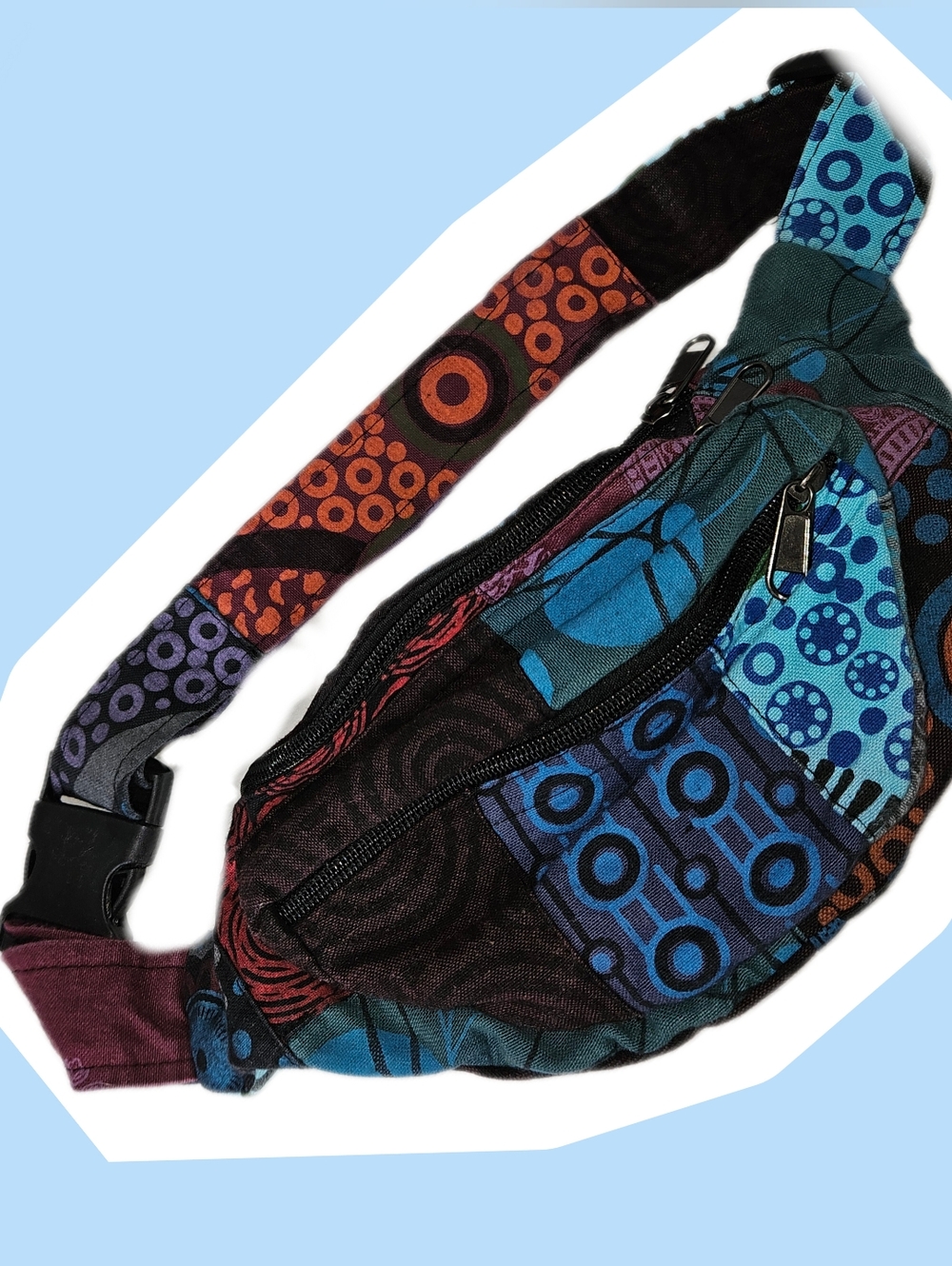 Small Patchwork Fanny Pack